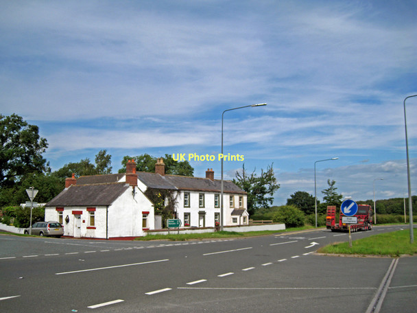 Photo 6"x4" Cottages by the A69 Aglionby c2011