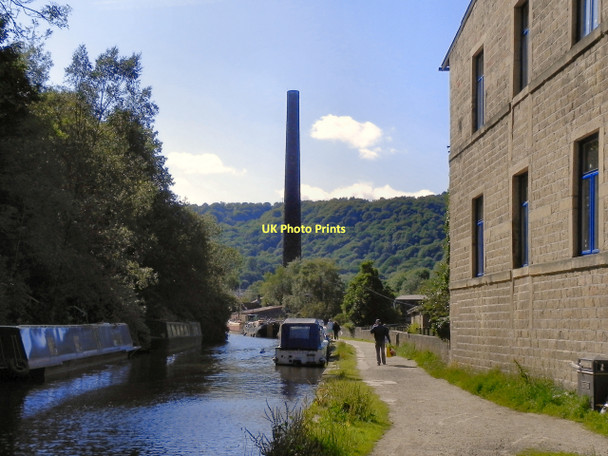Photo 6"x4" Rochdale Canal, Hebden Bridge Hebden Bridge c2011