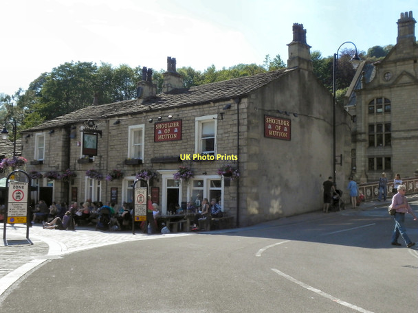 Photo 6"x4" Shoulder of Mutton Hebden Bridge c2011