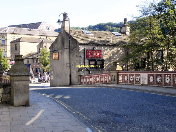 Photo 6"x4" St George's Bridge Hebden Bridge c2011