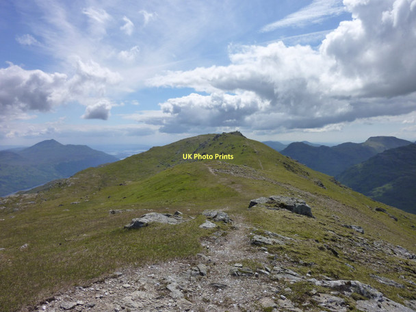 Photo 6"x4" Ben Vorlich (Loch Sloy) Summit  Ardlui c2011