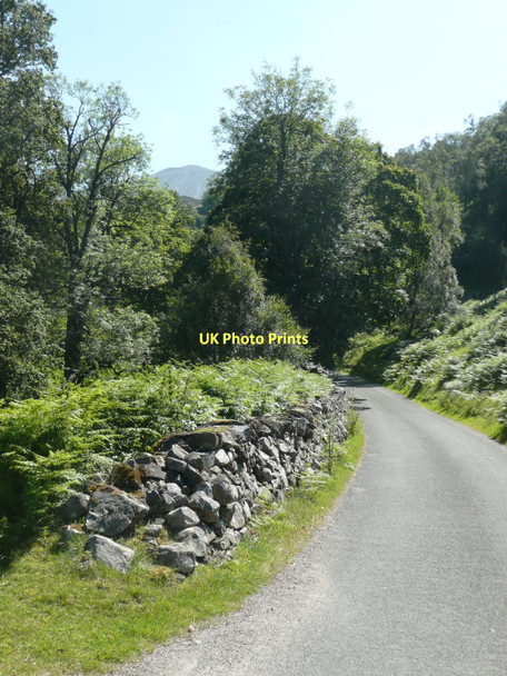 Photo 6"x4" Road near Crossmount Dunalastair c2011