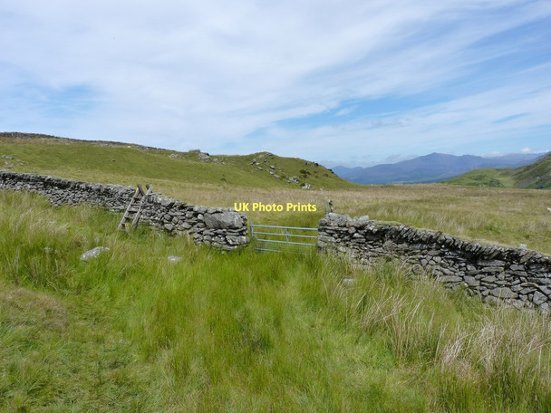Photo 6"x4" Stile over a wall Eisingrug c2011