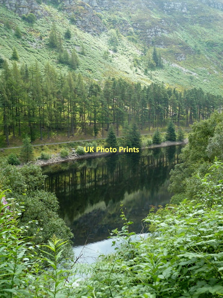 Photo 6"x4" Near the head of Garreg-ddu reservoir Elan Village c2011