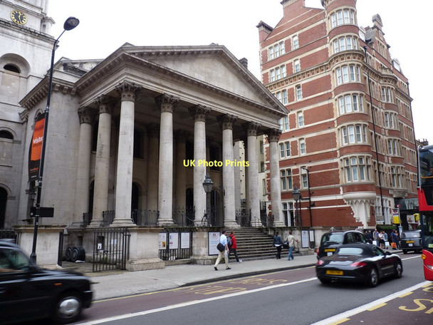 Photo 6"x4" St George's parish church, Bloomsbury London c2011