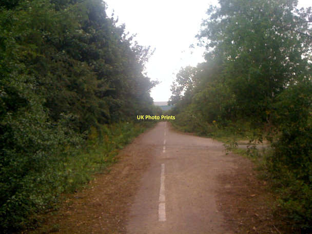 Photo 6"x4" Weekley Wood Lane Rushton\/SP8482 c2011