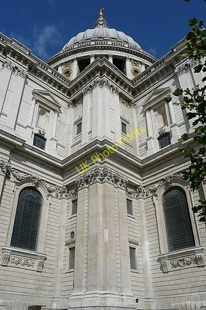 Photo 6"x4" St. Paul's from the southeast London c2009