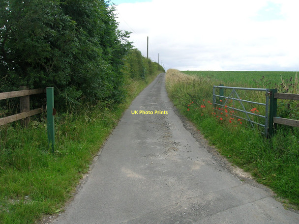 Photo 6"x4" Track to Bonby Top Farm Bonby c2011