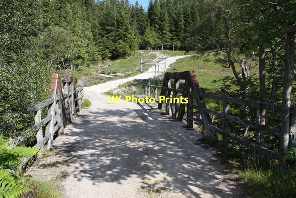 Photo 6"x4" Bridge over River Pattack Kinloch Loggan c2011