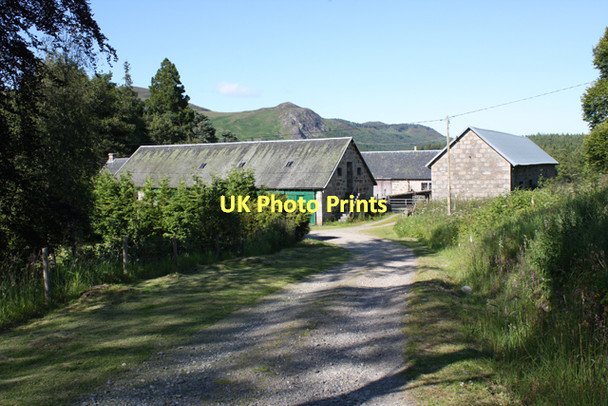 Photo 6"x4" Gallovie Farm steading Kinloch Loggan c2011