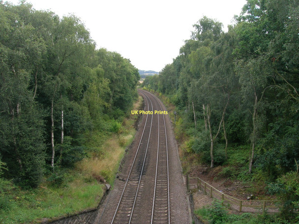 Photo 6"x4" Railway towards Grimsby Wrawby c2011