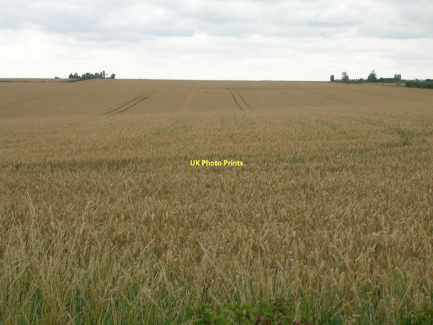 Photo 6"x4" Farmland off the B1206 Bonby c2011