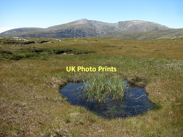 Photo 6"x4" Dubh lochan on Creag Dhubh Bheag Allt nan Creagan Dubha c2011