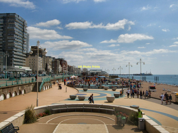 Photo 6"x4" Looking East from Brighton Bandstand Brighton\/TQ3106 c2011