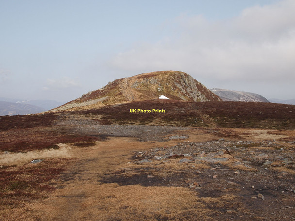 Photo 6"x4" Ridge between Carn nan Sac and The Cairnwell Cairnwel c2011