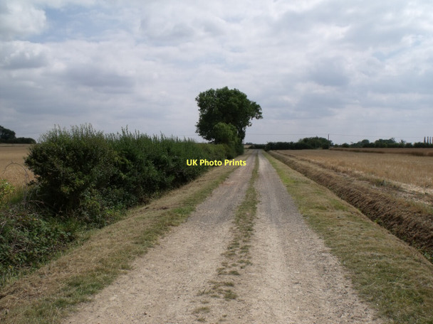 Photo 6"x4" Wooden Lane Stow\/SK8881 c2011