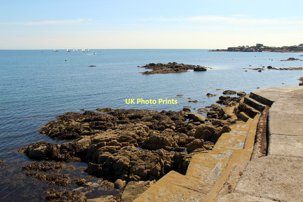Photo 6"x4" Beach, Dun Laoghaire, Ireland Glasthule c2011