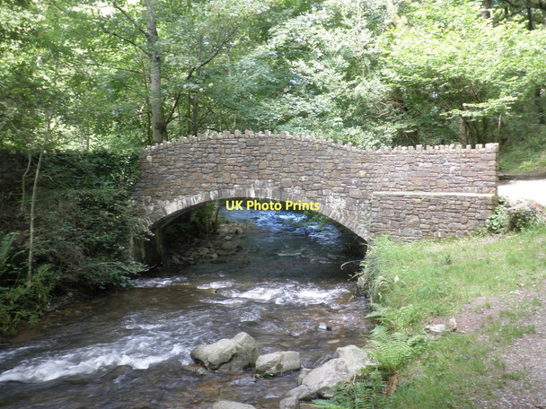 Photo 6"x4" Stone bridge, on the River Heddon Martinhoe c2011
