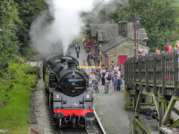 Photo 6"x4" Letting Off Steam Haworth c2011