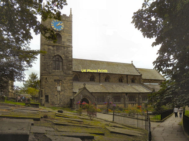 Photo 6"x4" St Michael and All Angels' Church, Haworth Haworth c2011
