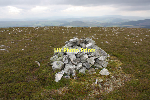 Photo 6"x4" Summit cairn, Carn na Glascoill Carn na Glascoill c2011