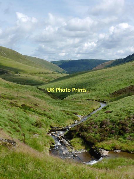 Photo 6"x4" Afon Tarennig, Ceredigion Pont Rhydgaled c2011