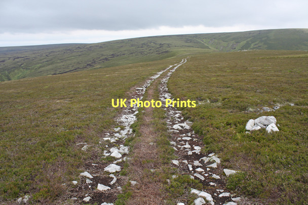 Photo 6"x4" Track on Carn na Glascoill Chapletown c2011