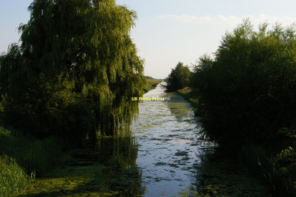 Photo 6"x4" Welney: looking up the Old Bedford River Welney c2011