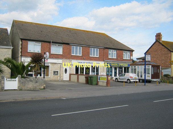 Photo 6"x4" Parade of shops in Portland Road Wyke Regis c2011