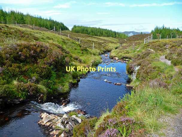 Photo 6"x4" Allt a' Bhealaich Mh\u00c3\u00b2ir Allt a' Bhealaich Mh\u00f2ir c2011
