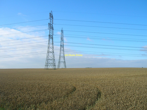 Photo 6"x4" Farmland near Thornton Curtis Thornton Curtis c2011