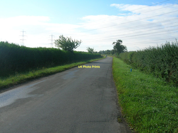 Photo 6"x4" Minor road towards Wootton Thornton Curtis c2011