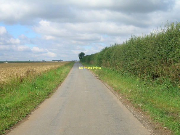 Photo 6"x4" Minor road heading west towards the B1206 Burnham\/TA0517 c2011