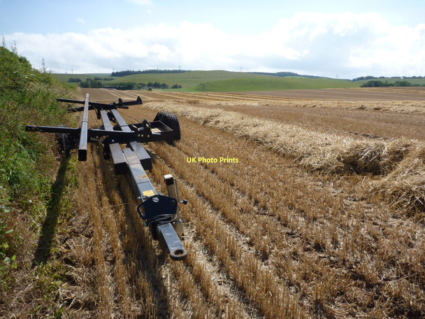 Photo 6"x4" Rural East Lothian : Field Edge Near Woodhall Spott\/NT6775 c2011