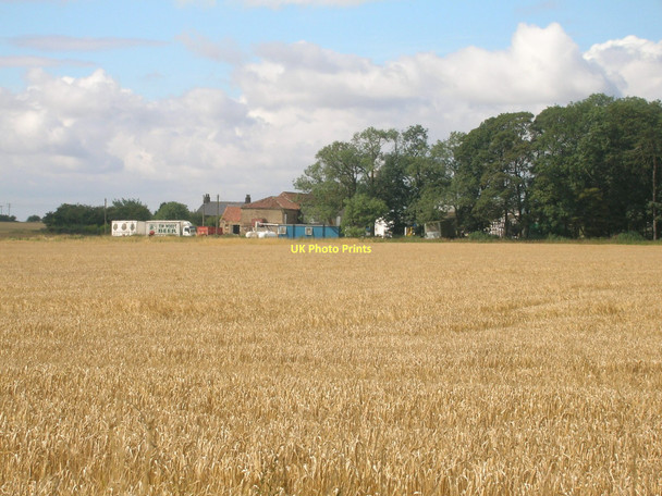 Photo 6"x4" Farmland, High Wood Farm Melton Ross c2011