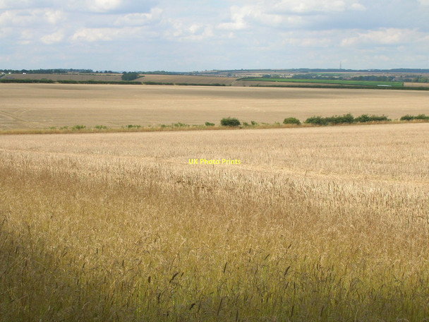 Photo 6"x4" Farmland, Barnetby Wold Melton Ross c2011