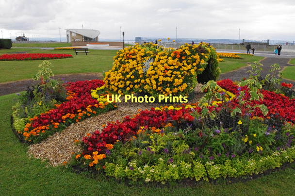 Photo 6"x4" Central promenade gardens, Morecambe Morecambe c2011
