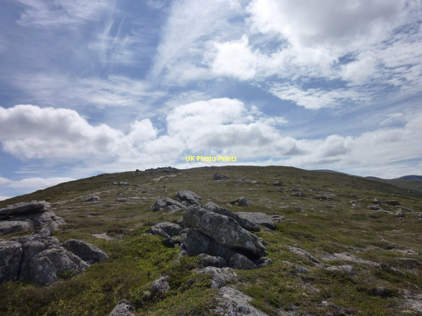 Photo 6"x4" Ascending the Sron a' Cha-no Ridge Stac na L-Iolaire c2011