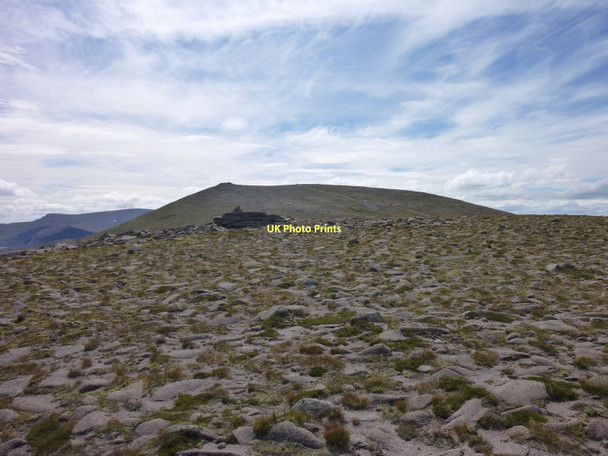 Photo 6"x4" Cairngorm summit from Cnap Coire na Spreidhe Cnap Coire na Spreidhe c2011