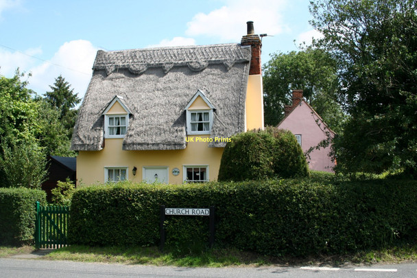 Photo 6"x4" Chestnut Cottage, Wickham St Paul Wickham St Paul c2011