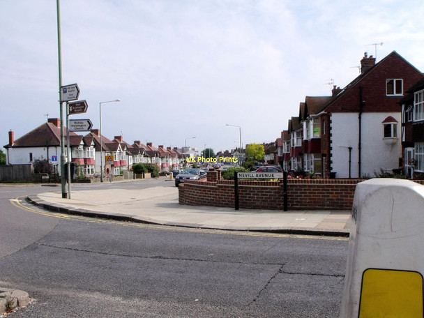 Photo 6"x4" Road junction between Neville Road and Neville Avenue, Hove Hove c2011