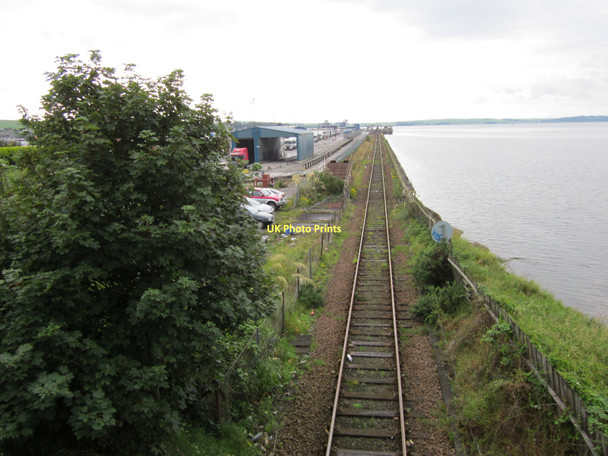 Photo 6"x4" Stranraer Railway Stranraer c2011