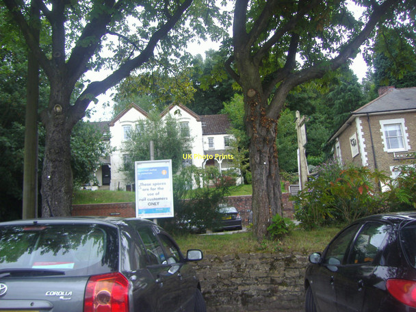Photo 6"x4" Overlooking the road from Haslemere station car park Haslemere c2011