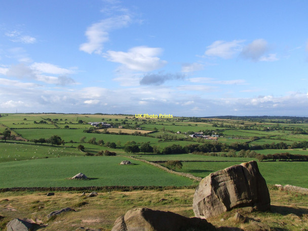 Photo 6"x4" Looking North from Almscliff Cragg nr Huby North Rigton c2010