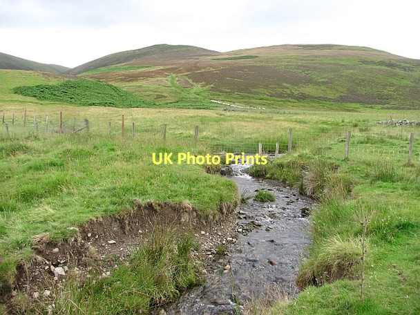 Photo 6"x4" Mitchelhill Burn Mitchell Hill\/NT0633 c2011