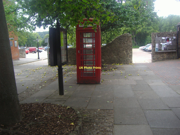 Photo 6"x4" Phone box by car park entrance, Godalming Godalming c2011