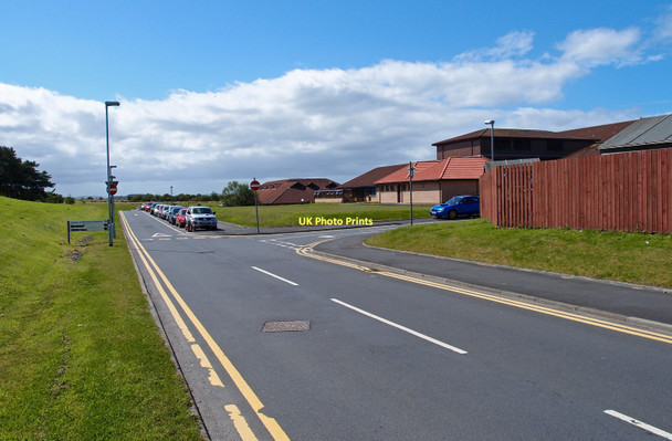 Photo 6"x4" Rear of Ayr Hospital Kincaidston c2011