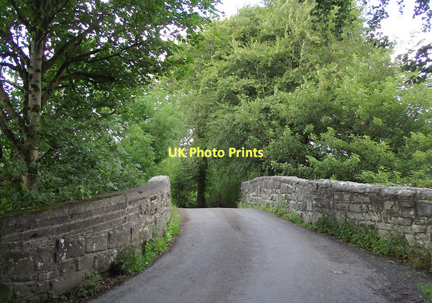 Photo 6"x4" Railway bridge near Llangybi, Ceredigion Llanfair Clydogau c2011