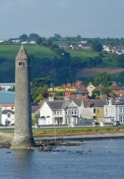 Photo 6"x4" Larne waterfront west of the Chaine Memorial Ballylumford c2011