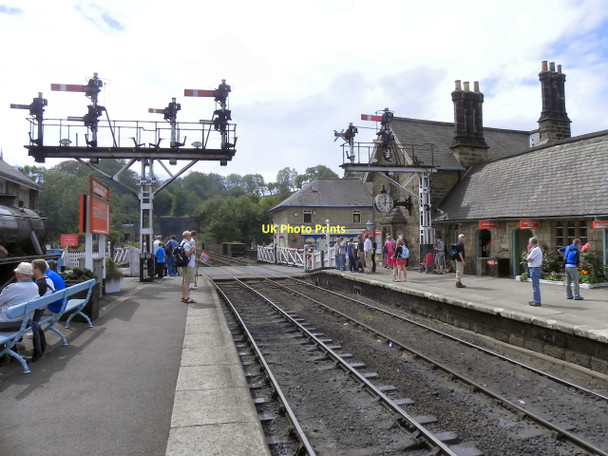Photo 6"x4" Grosmont Station Grosmont\/NZ8205 c2011